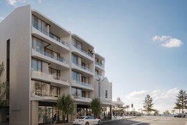 The penthouse atop the Hall & Campbell development at Bondi Beach sold for $23 million as a gutted shell.