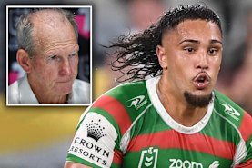 Wayne Bennett and  Keaon Koloamatangi.