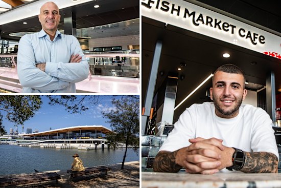 The new Sydney Fish Market building 14th January 2026 Photo: STEVEN SIEWERT

