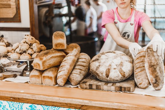 Loaves to-go at Flinders Sourdough.