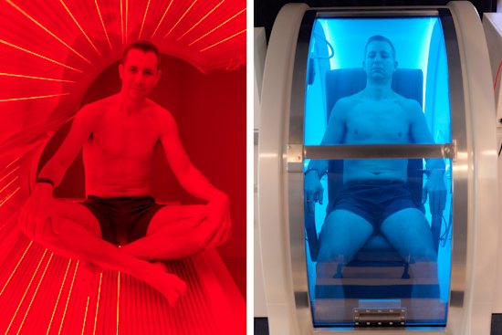 Red-light therapy. Cryotherapy. Hyperbaric chambers: The race to stay forever young
