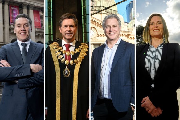 Melbourne lord mayoral debate.