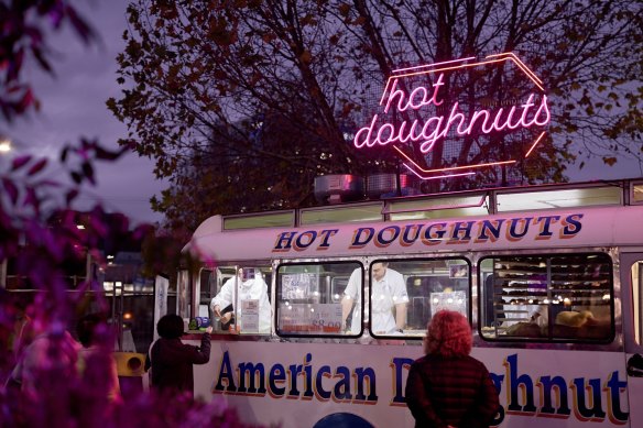 Introduce visitors to the American Doughnut Kitchen, then explain it’s not actually American.