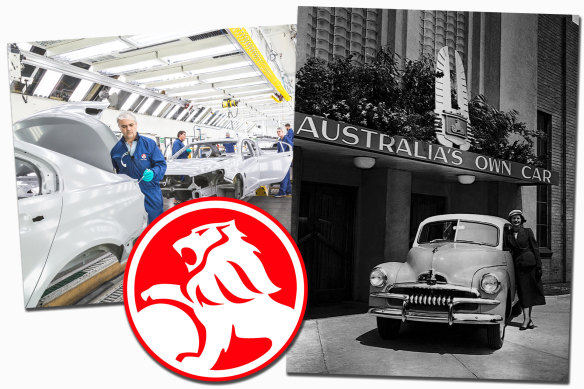 Holden's history in Australia.