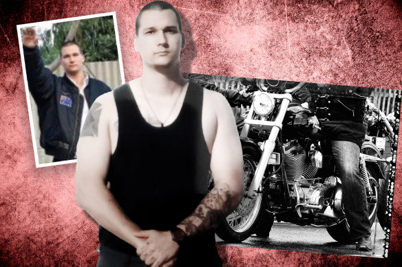 Robert Edhouse was raised by bikies before joining a neo-Nazi group and committing murder.