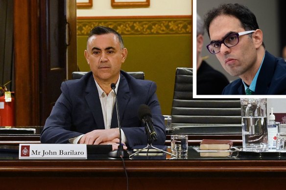 Daniel Mookhey and John Barilaro