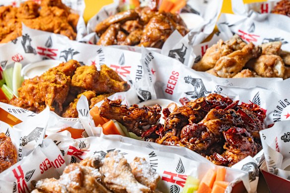 Wings at Winghaus, Barangaroo.