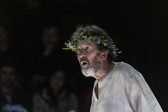 Robert Menzies as King Lear