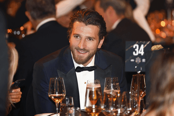 Marcus Bontempelli, Nick Daicos and Patrick Cripps at the 2024 Brownlow.