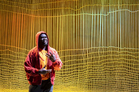 Mandela Mathia’s real life story is the basis for Belvoir’s production of Lose to win.