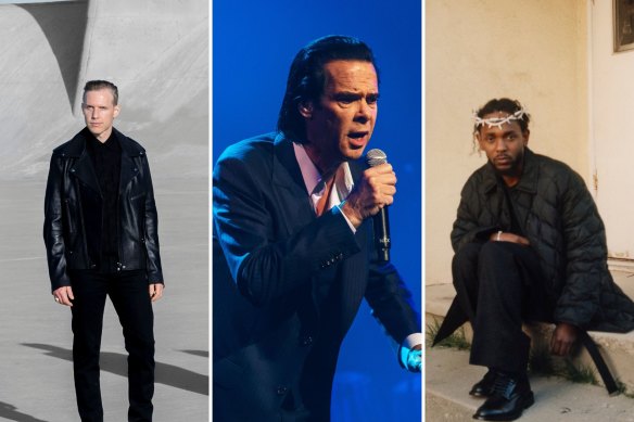 Performing in Sydney this December: Tyrone Lindqvist from Rufus du Sol, Nick Cave and Kendrick Lamar. 