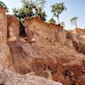 Aurum Resources staff undertaking a technical study in an artisanal open pit at the DS1 target at the company’s Boundiali gold project in Côte d’Ivoire.