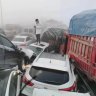 ‘This is too scary’: More than 200 vehicles involved in pile up on bridge in central China