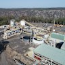 Larvotto Resources’ existing processing plant at its Hillgrove gold and antimony mine in New South Wales.
