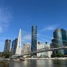 When the Kangaroo Point Green Bridge opens on December 15 an adjoining dedicated bike and pedestrian path will be several years away.