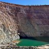 Javelin Resources’ Eureka open pit north of Kalgoorlie, where it plans to fast-track gold production at its granted mining licence.