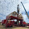 TMK Energy’s drilling operation at its Lucky Fox LF-07 pilot well at the company’s Mongolian Gurvantes XXXV coal seam gas project.