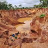 Aurum Resources’ Boundiali historic workings on its core BD tenement within the 1.59-million-ounce gold project in Côte d’Ivoire.