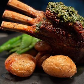 Lamb rack.