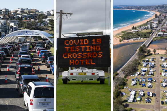 Each Sydney COVID outbreak has has different characteristics.