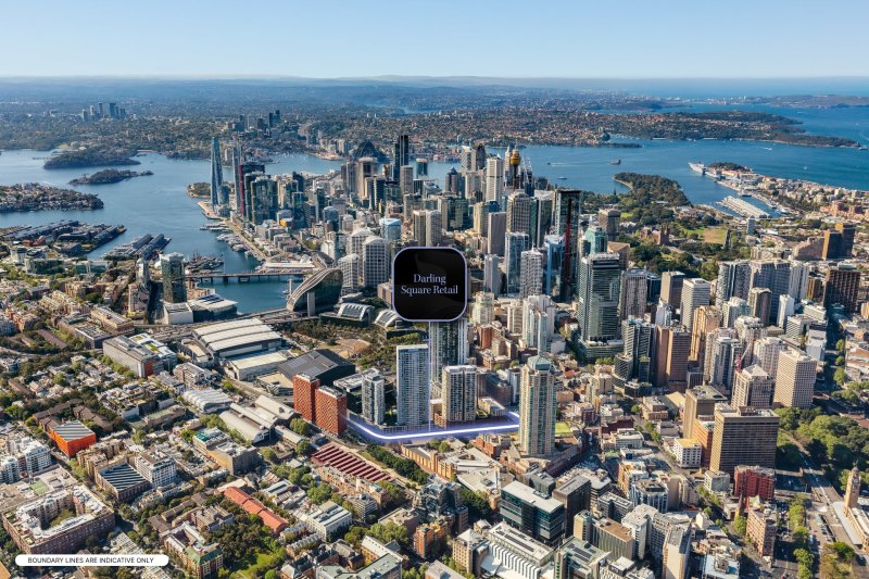 Sydney retail, dining hive Darling Square on the block