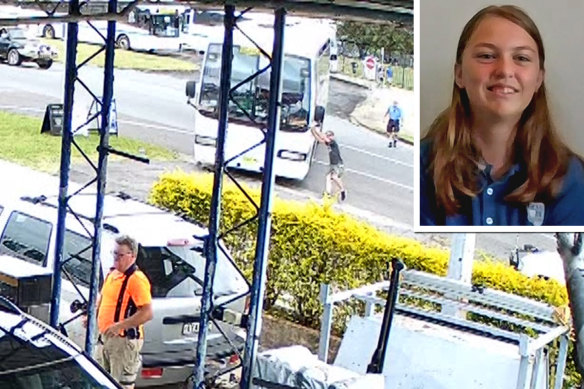 ‘Everyone was freaking out’: Schoolgirl stops runaway bus from crashing into NSW petrol station