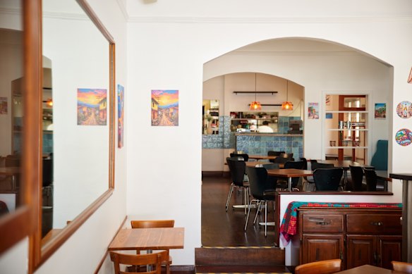 The interior of Masa Mesa in Nedlands.