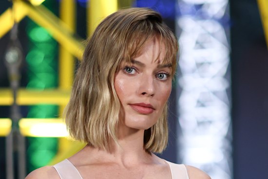 The fringe is back and on Margot Robbie front row at Chanel for Paris Fashion Week.