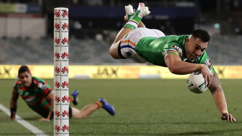 Nrl 2020 Canberra Raiders Repel South Sydney Rabbitohs In Torrid Conditions To Earn Back To Back Wins