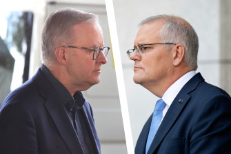 Anthony Albanese and Scott Morrison will face off at the polls on May 21.