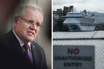 Prime Minister Scott Morrison says his government is co-operating with an inquiry into the spread of COVID-19 from the Ruby Princess.