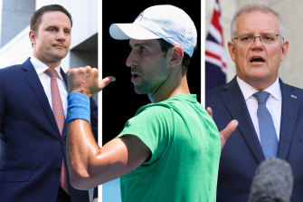 Immigration Minister Alex Hawke is still considering whether to cancel Novak Djokovic’s visa.