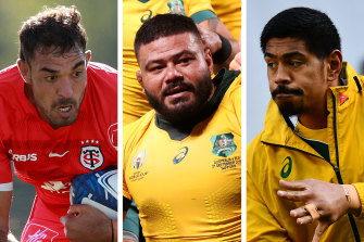 France-based players Rory Arnold, Tolu Latu and Will Skelton were all named in Australia’s match squad to face Wales this weekend.