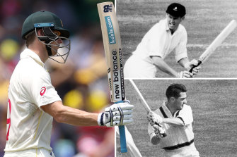 Changes in technology mean Steve Smith, Graeme Pollock and Neil Harvey all played with vastly different bats. 