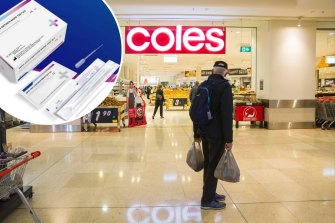 Coles will stock rapid antigen tests for at-home use from next week.