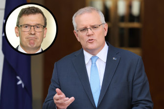 Prime Minister Scott Morrison says sidelined minister Alan Tudge is still a member of his cabinet.