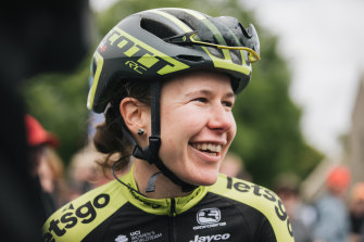 Amanda Spratt will headline Australia’s team in the women’s Olympic road race. 
