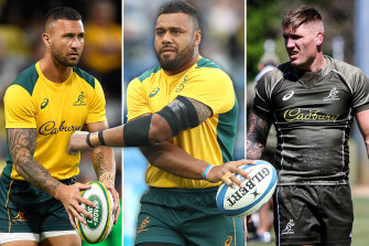 Quade Cooper, Samu Kerevi and Sean McMahon were part of a Giteau Law experiment. The jury is out on its success. \
