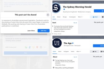 Facebook Australian News Ban Smh And The Age Readers Respond