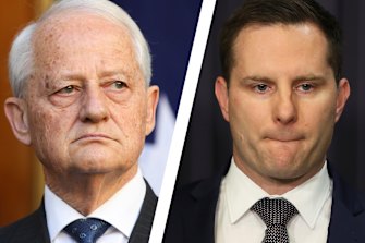 Philip Ruddock and Alex Hawke.