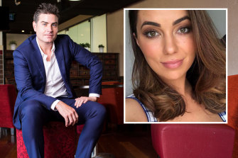 Stu Laundy has been spied with eastern suburbs eyebrow queen Kristin Fisher.