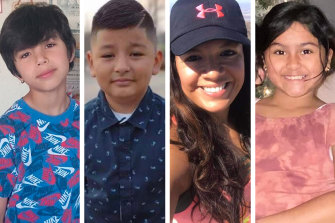 Victims: Uziyah Garcia, Xavier Lopez, fourth-grade teacher Eva Mireles, and Amerie Jo Garza.