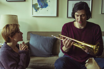 Dissecting marriage: Scarlett Johansson and Adam Driver in Marriage Story.  