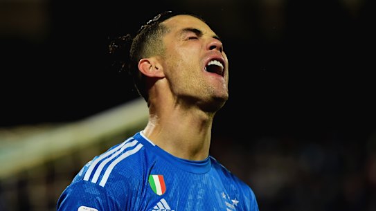 Cristiano Ronaldo equalled a Gabriel Batistuta record in his 1000th match.