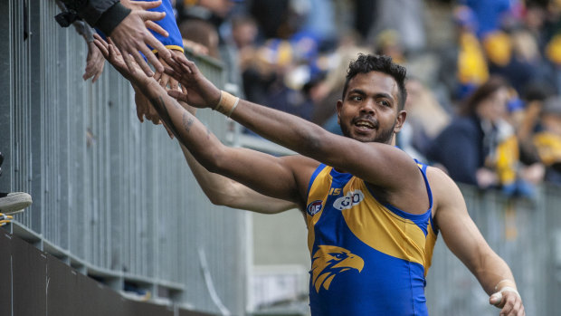 Simpson visited Willie Rioli's community in the off season to better understand the first-year player.
