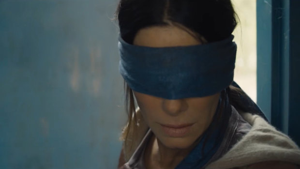 Sandra Bullock in the new film Bird Box. 