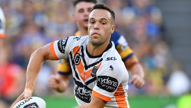 Luke Brooks is desperate to play finals football at the Tigers.