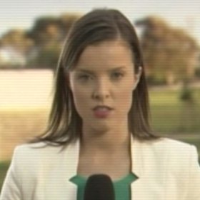 Frame grab showing, Amy Taeuber, a 27-year-old former Seven Network cadet journalist in Adelaide.?