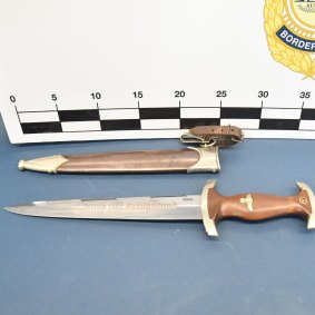 Police also seized daggers from homes in Bassendean and Bellevue.
