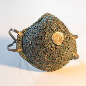 Made during one of Victoria’s lockdowns, Pandemic Relic is a bronze that will outlive all surviving memories of the experience of COVID, says Bodycomb.